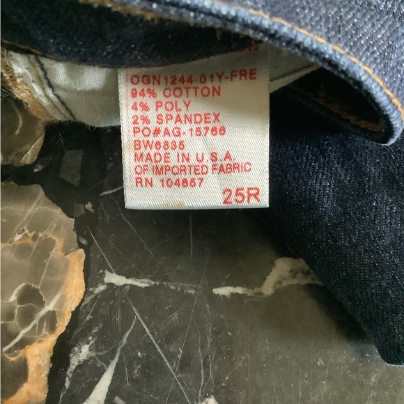 Adriano goldschmied the premiere skinny straight denim jeans size 25 - Picture 9 of 9